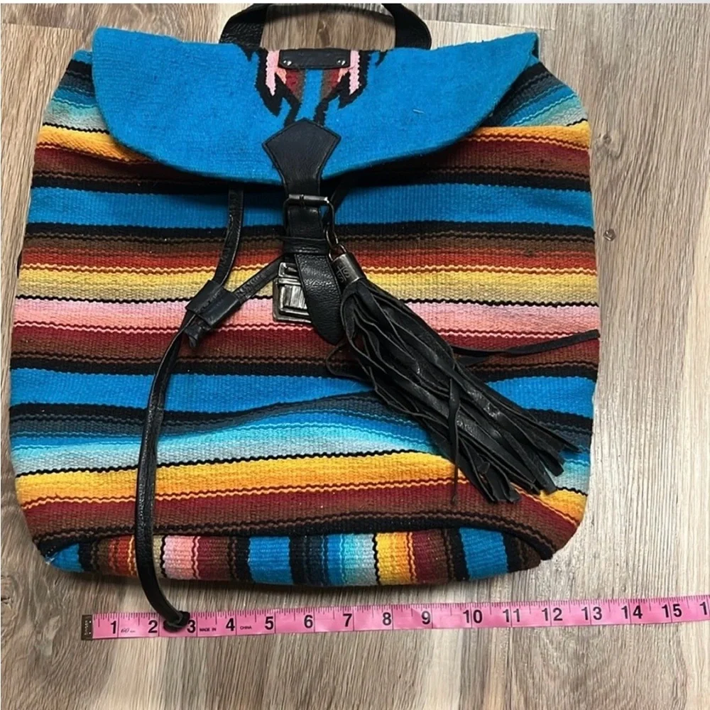 STS Ranchwear Colorful Striped Backpack - Picture 2 of 4